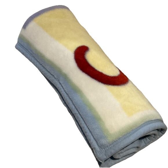 Winnie the POOH Alphabet ABCD Plush Mink Baby Blanket - Picture 6 of 6